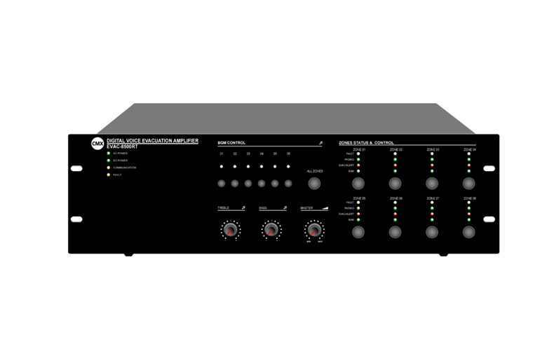8 Zone Evacuation System Router